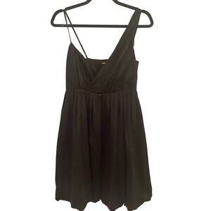 Sean John Black Silk Slip Dress Size 4